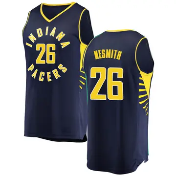 Fast Break Men's Aaron Nesmith Indiana Pacers Jersey - Icon Edition - Navy