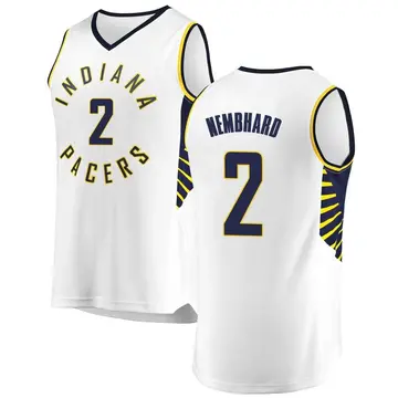 Fast Break Youth Andrew Nembhard Indiana Pacers Jersey - Association Edition - White