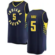Fast Break Youth Jalen Rose Indiana Pacers Jersey - Icon Edition - Navy