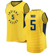 Fast Break Youth Jalen Rose Indiana Pacers Jersey - Statement Edition - Gold