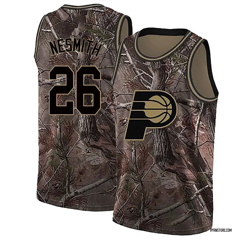 Swingman Men's Aaron Nesmith Indiana Pacers Realtree Collection Jersey - Camo