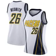 Swingman Women's Aaron Nesmith Indiana Pacers 2018/19 Jersey - Earned Edition - White
