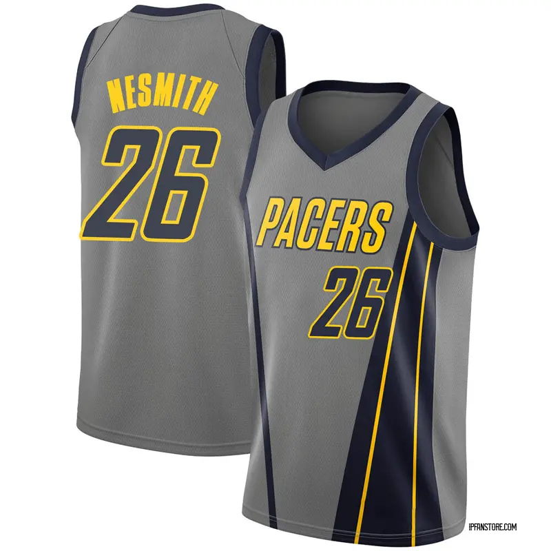 Swingman Youth Aaron Nesmith Indiana Pacers 2018/19 Jersey - City Edition - Gray