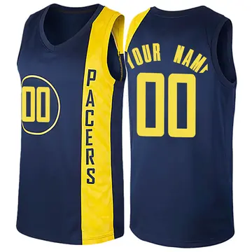 Swingman Youth Custom Indiana Pacers Jersey - City Edition - Navy Blue