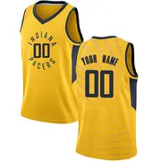 Swingman Youth Custom Indiana Pacers Jersey - Statement Edition - Gold