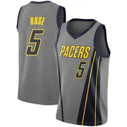 Swingman Youth Jalen Rose Indiana Pacers 2018/19 Jersey - City Edition - Gray