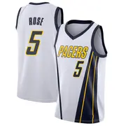 Swingman Youth Jalen Rose Indiana Pacers 2018/19 Jersey - Earned Edition - White