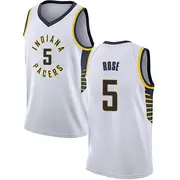 Swingman Youth Jalen Rose Indiana Pacers Jersey - Association Edition - White